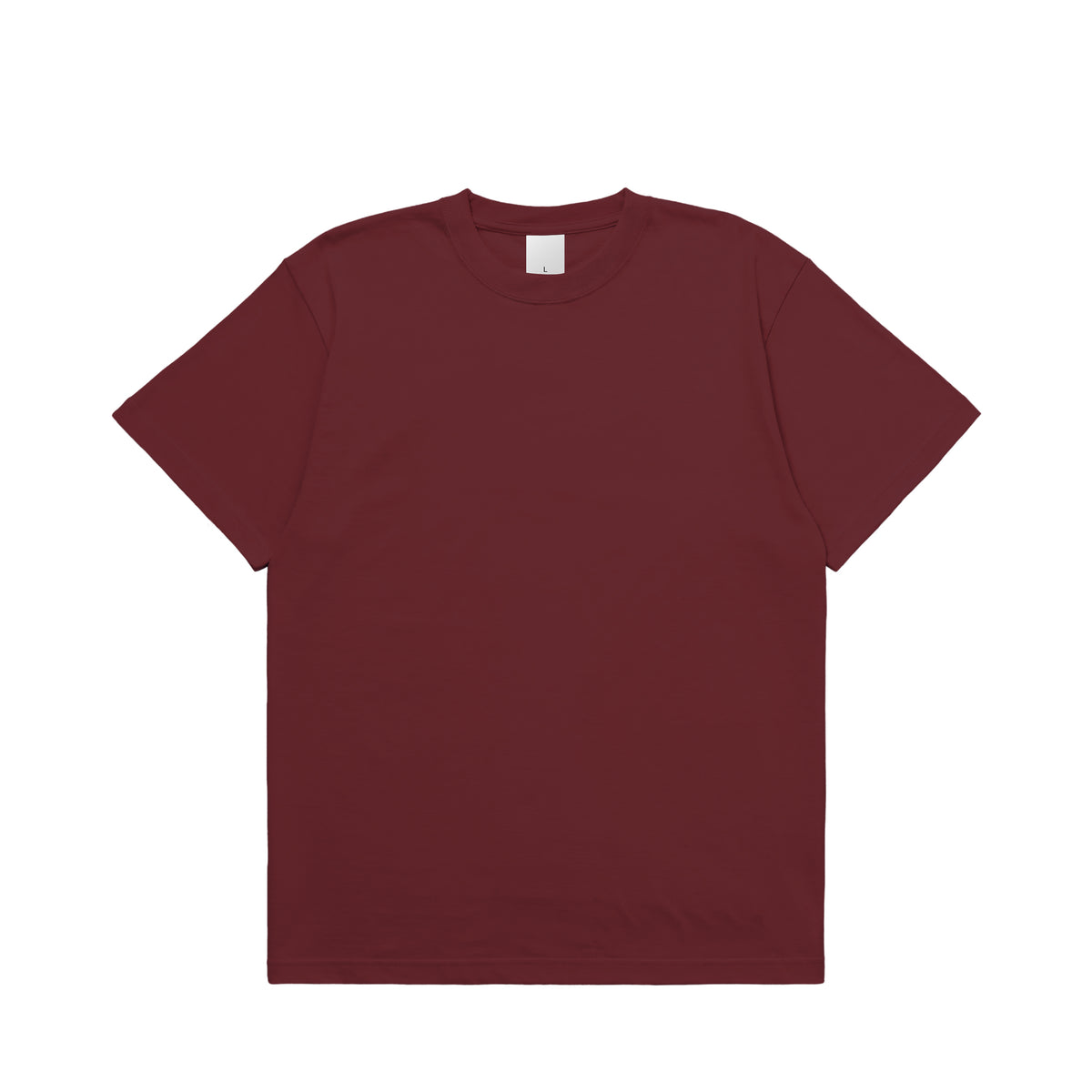 リライブ加工 プレミアムコットンTシャツ burgundy image