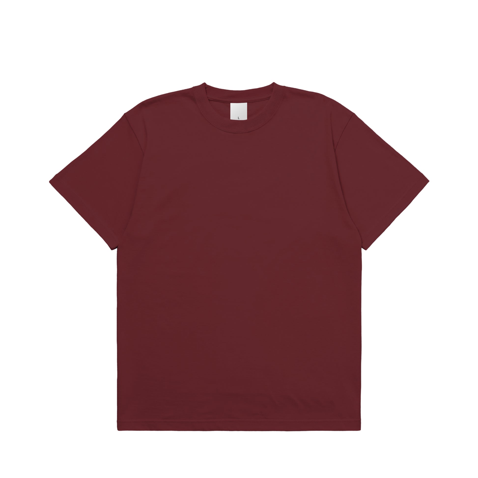 リライブ加工 プレミアムコットンTシャツ burgundy image