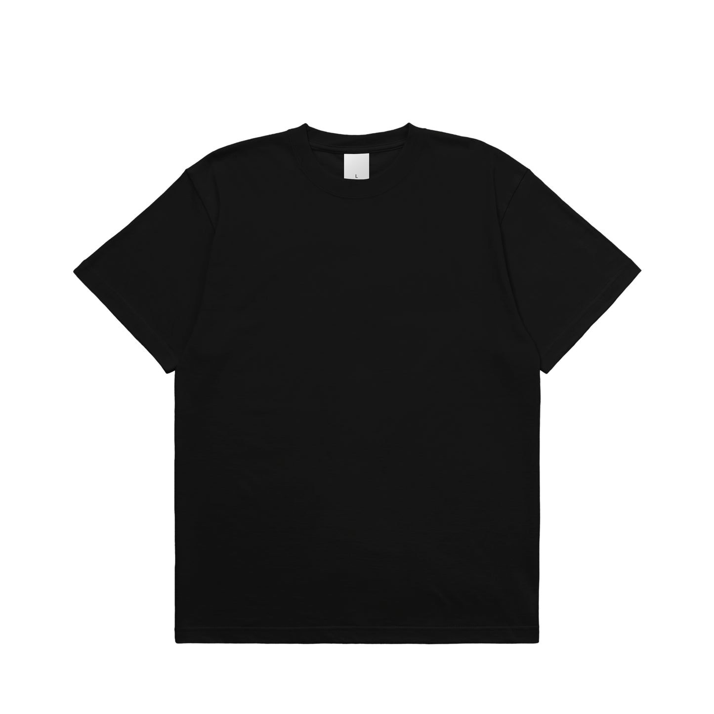 リライブ加工　ベーシックTシャツ black image
