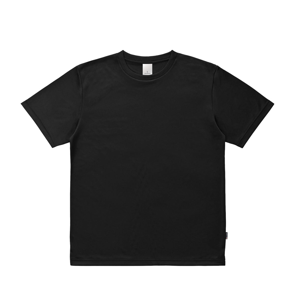 リライブ加工　ドライTシャツ（ポリジン加工） black image