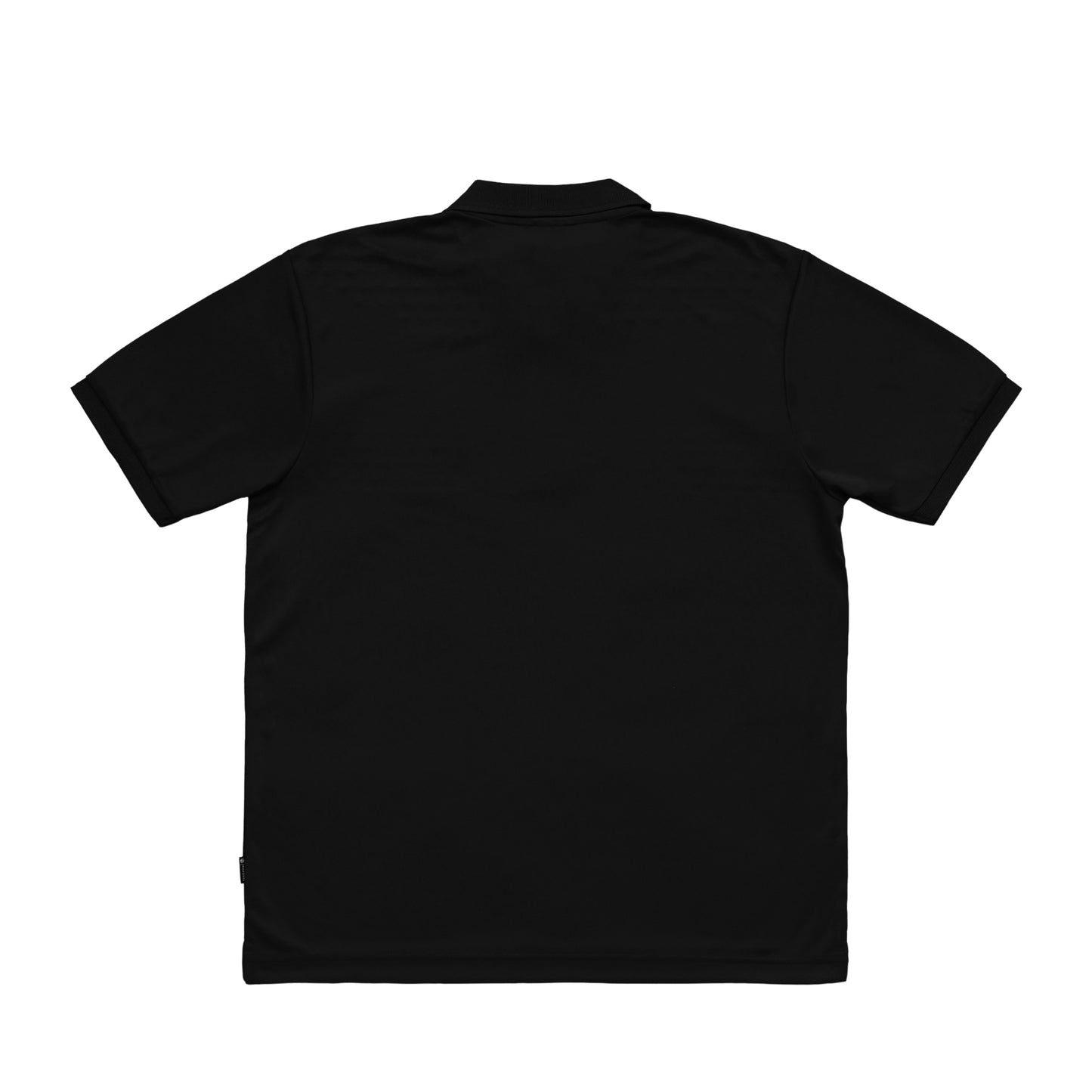 リライブ加工　ドライポロシャツ（ポリジン加工） black image