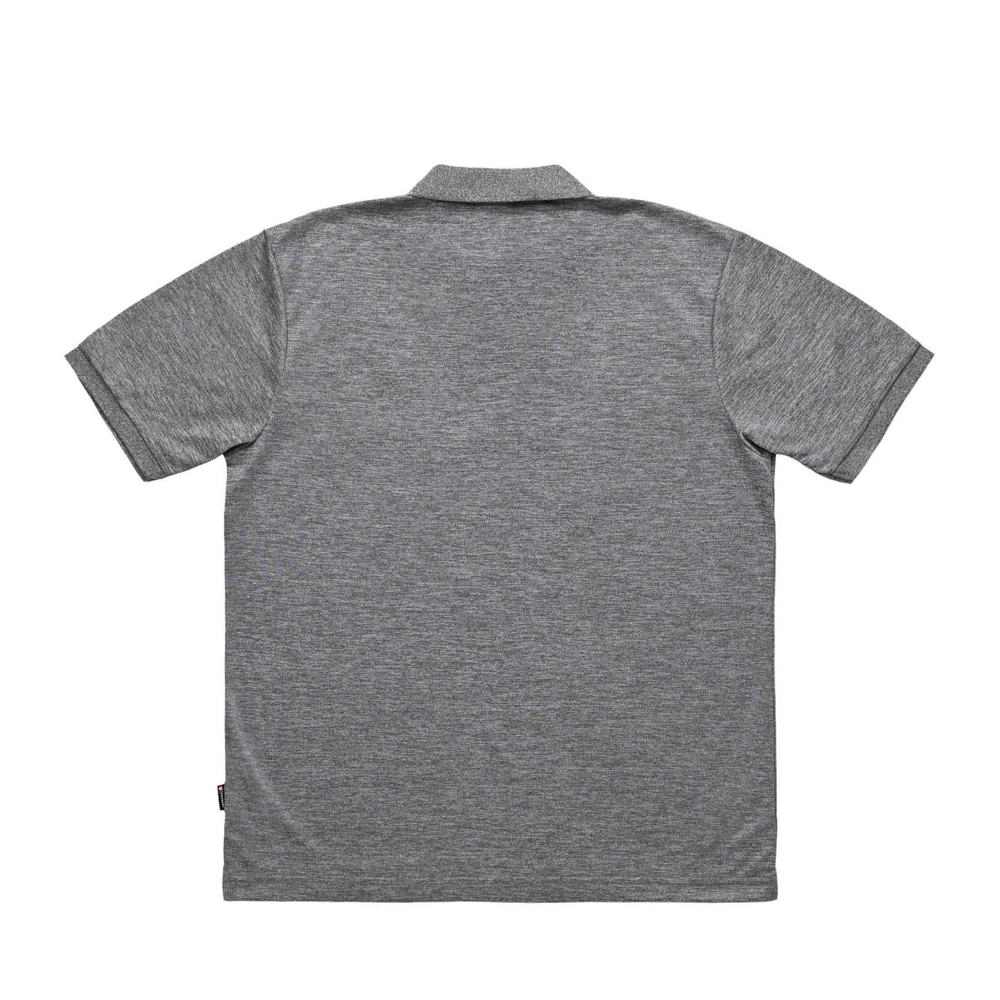 リライブ加工　ドライポロシャツ（ポリジン加工） mixed-gray image