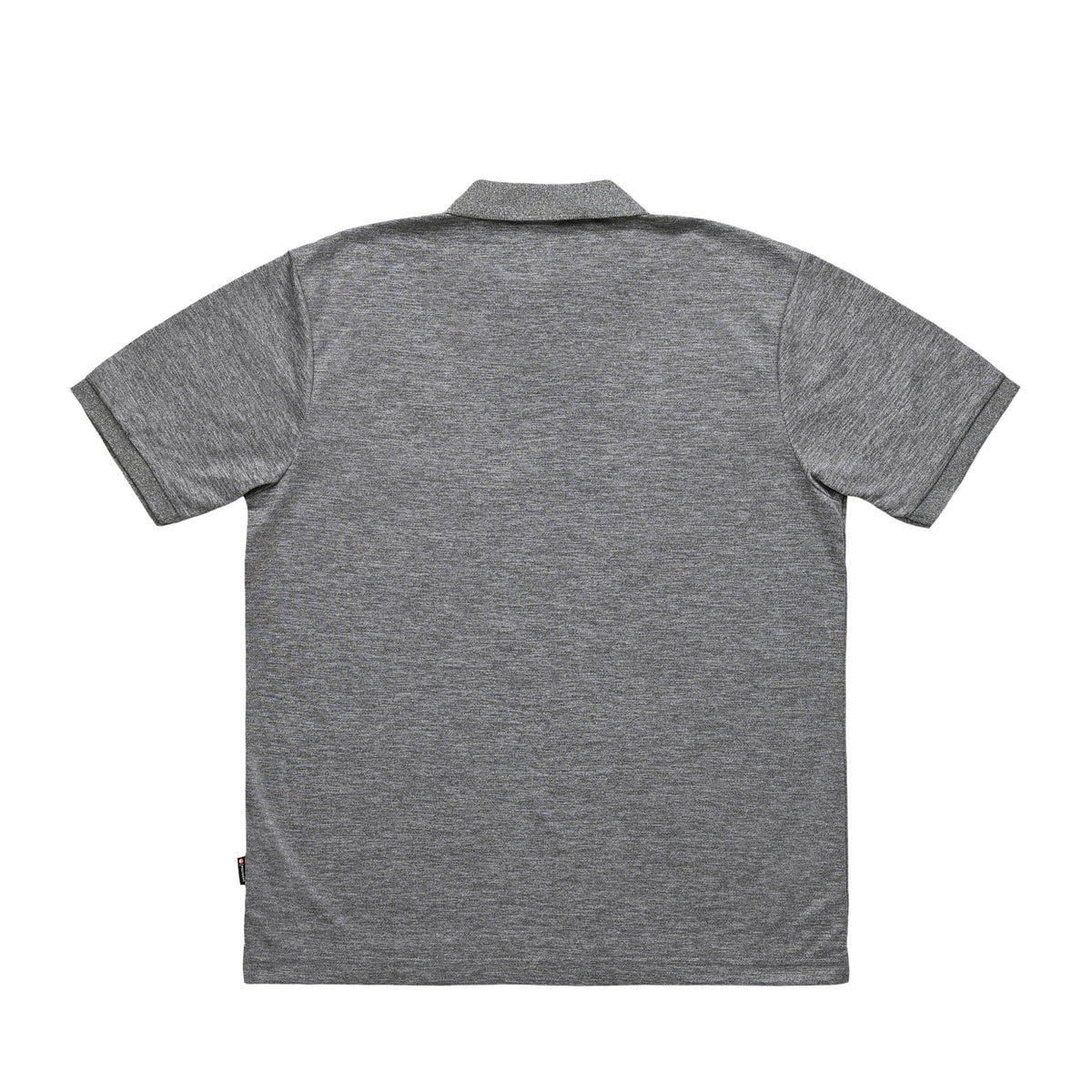 リライブ加工　ドライポロシャツ（ポリジン加工） mixed-gray image