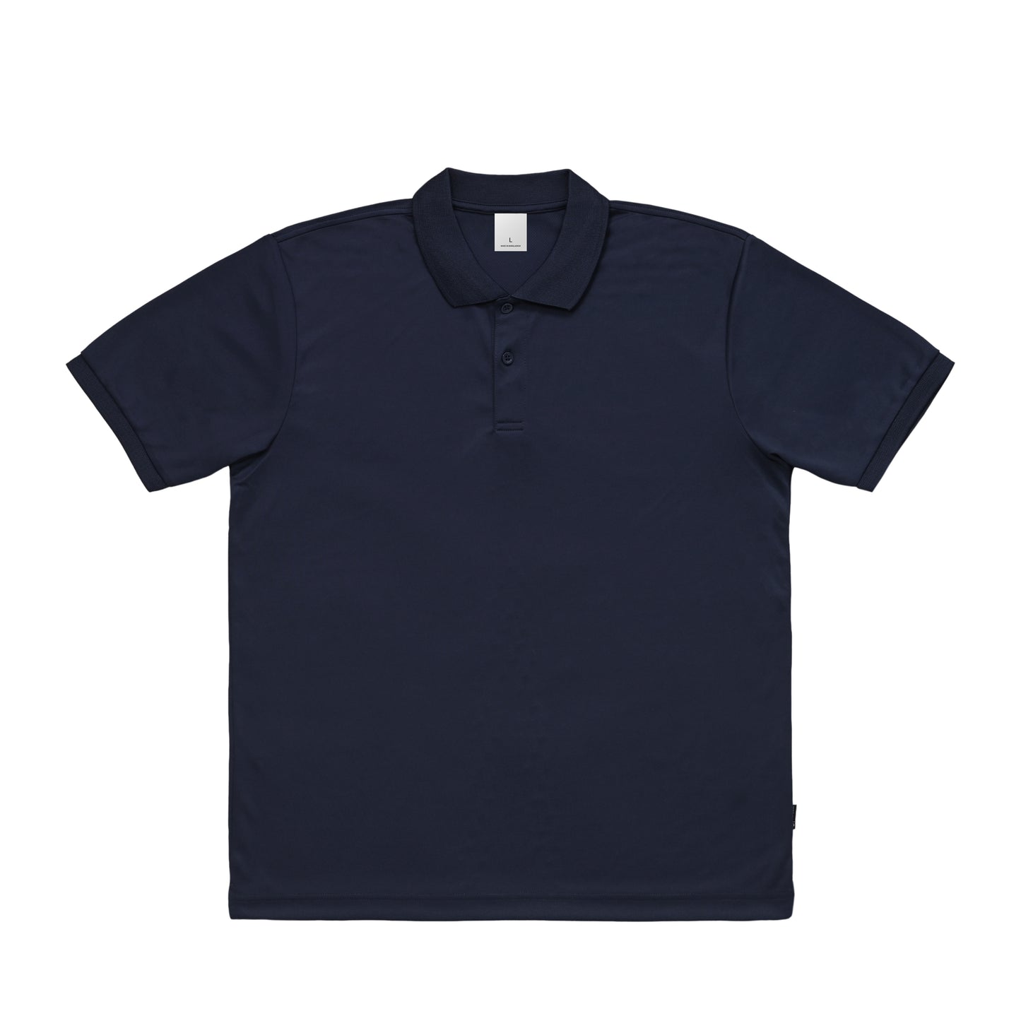 リライブ加工　ドライポロシャツ（ポリジン加工） navy image