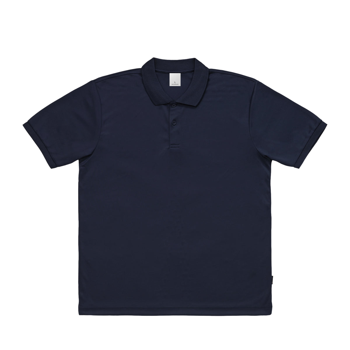 リライブ加工　ドライポロシャツ（ポリジン加工） navy image