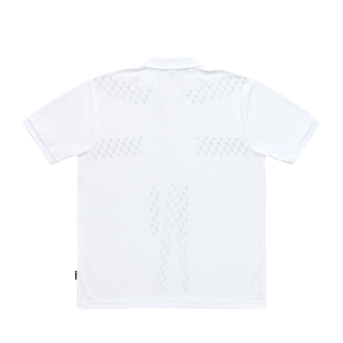 リライブ加工　ドライポロシャツ（ポリジン加工） white image